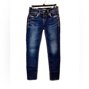 Silver Jeans Women’s Size 27/29 Suki Skinny